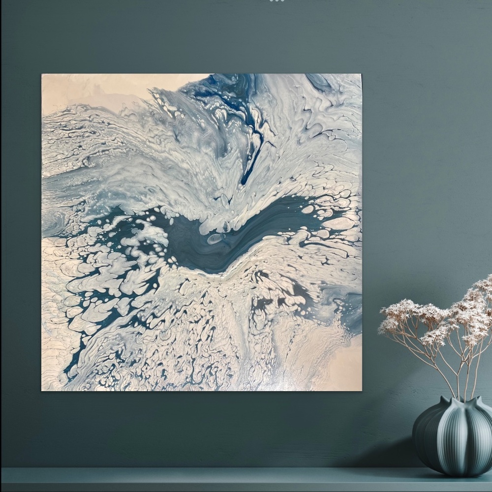 Original Abstract Art work on canvas.